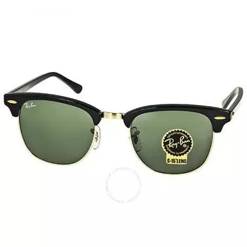 Clubmaster Классический Зеленый RB3016 W0365 51