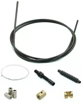 Clutch Wire Outer Cable Set 2m Homemade Repair Kit Motorcycle General Purpose [NONINA]