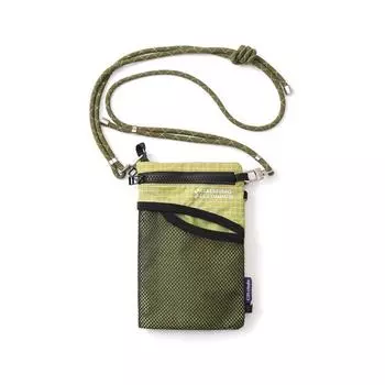 Clxl Studio Lightweight Mobile Phone Bag Outdoor Cycling Sports Travel Waterproof Folding Document Package Small Crossbody Bag Mustard Green