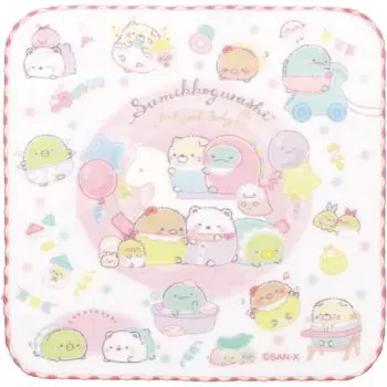 CM39901 Мини-полотенце Sumikko Gurashi «Sumikko Baby» розовый