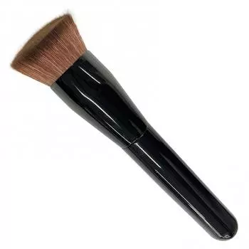 Cm Lq 04 Shida SeishIndo Makeup Brush Foundation Brush Large Diagonal Flat Type Made In Japan Black