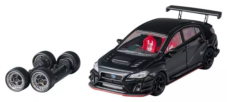 CM MODEL Subaru Varis Widebody Black Finished Product 1/64 1.0