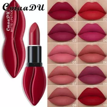 CmaaDu 10 цветных матовых красных невисящих чашек легко окрашивается 01