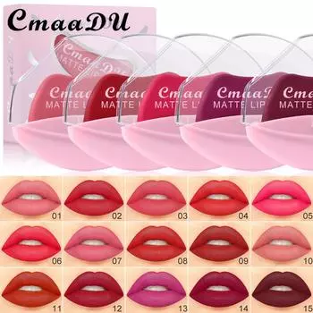 CmaaDu 15 цветов Lazy Population красный матовый водонепроницаемый нет цвета не касается чашки 01