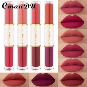 CmaaDu 4 Установленный блеск для губ Head Водонепроницаемость Нет цвета Не касается чашки 01
