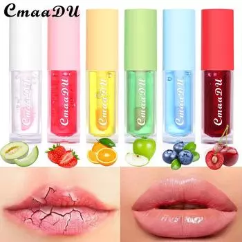CmaaDu 6-цветная глазурь для губ, меняющая фруктовый вкус 01
