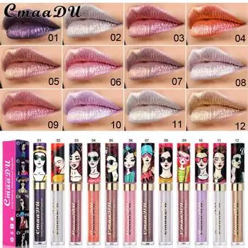 CmaaDu Губная помада для красивых губ девушки, помада, которую нелегко выцветать 01