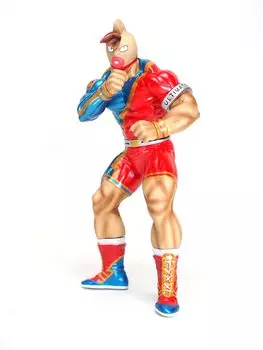 CMC NO EX Kinnikuman Mantaro Новый костюм Суперчеловек Олимпийский финал Ver Оригинальный металлик