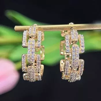 CMM блестящий крошечный цирконий серебряного цвета большой геометрический круг круглые серьги-кольца для женщин модные ювелирные изделия золотой