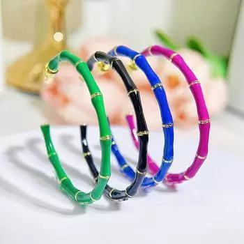 CMM европейские французские элегантные металлические текстуры зеленые с каплями масла большие ретро темпераментные вечерние женские серьги-кольца, зелёный