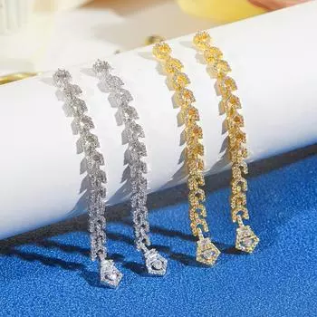 CMM корейские блестящие кубические циркониевые листовидные полые длинные серьги-подвески Wild Temperament женские золотые серебристые украшения для ушей золотой