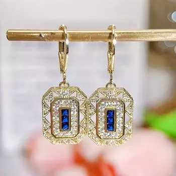 CMM Уникальные серьги-подвески из циркония в богемном этническом стиле для женщин, простые праздничные вечеринки с ювелирными аксессуарами золотой