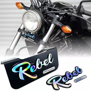 CMX1100 Эмблема на вилке для HONDA Rebel 1100 Уродливая декоративная крышка звукового сигнала под фарой REBEL cmx1100 2022 Stiker