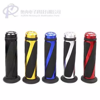 CNC 7/8 22 мм универсальный мотоциклетный руль ручки набор для Suzuki Honda Yamaha Ducati Kawasaki мотокроссовый двигатель ручки серый