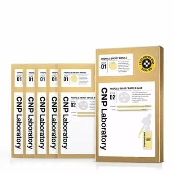 CNP ProP Mask 5 Piece Set Face Pack Face Mask Moisturizing Shine Aging Care Propolis CNP Laboratory Korean Cosmetics