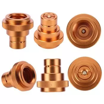 CO2 Quick Adapter Быстроразъемное соединение для Water Bubbler DUO Terra CO2 Адаптер Аксессуары для CO2-баллона TR21-4 Наружная резьба розы красного