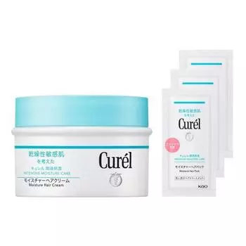 [.co.jp limited] Curel Moisture Hair Cream 70G Limited Set [Hair Cream]