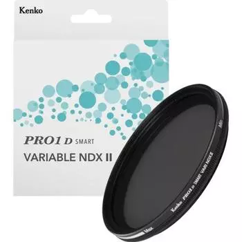 [.co.jp limited] Фильтр переменной нейтральной плотности Kenko PRO1D smart variable NDX II 67 мм ND3~32 Без Х-образной неровности ND3~450 плавная регулировка Водо- и маслоотталкивающий