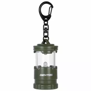 [.co.jp limited] GENTOS LED mini lantern small lithium button battery type (CR2032) KLT-01AM camping disaster prevention