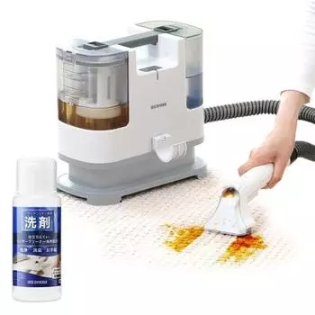 [.co.jp limited] Iris Ohyama ополаскиватель очиститель с автоматическим насосом модель RNS-P10-W Белый и набор чистящих жидкостей