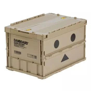 [.co.jp limited] Тонкий складной контейнер TRUSCO Danbo 50 л с замковой крышкой TR-C50B-A-DNB Ящик для хранения