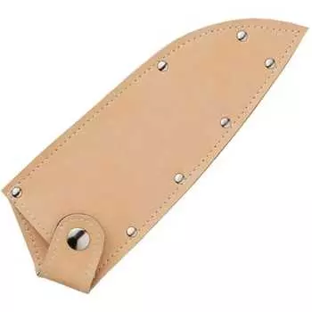 [.co.jp] Shimomura Planning Knife Case, Portable, Beige [Made in Japan] Knife Cover, Button Closure, Blade 15-16.8cm, Knife Storage, Outdoor, Camping,