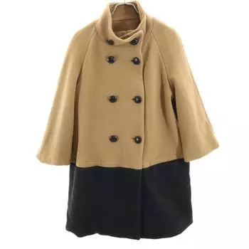 COACH 7 minutes sleeve Wool coat S beige Women Used