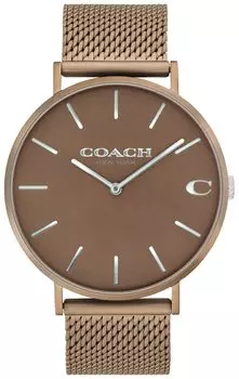 Coach CHARLES 14602471 Brown Men s Watch,