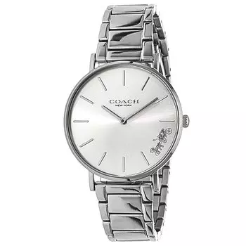 [Coach] Часы PERRY Silver Dial из нержавеющей стали с кварцевым механизмом 36 мм 14503344 женские [Товар]