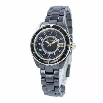 Coach Часы Preston Black Ceramic Bracelet 14503461 [Coach] Женские [Изделие]