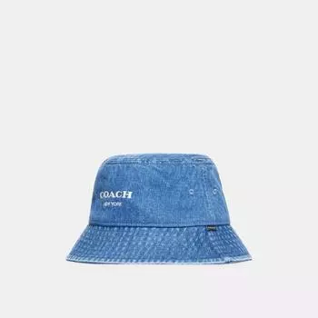 Coach Denim Bucket Hat Denim Medium/Large