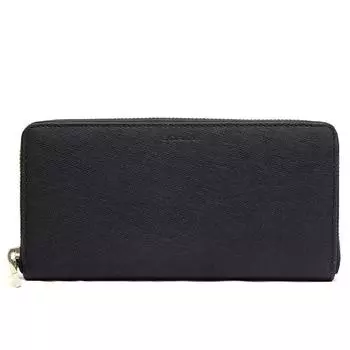 COACH Длинный кошелек Lexington Saffiano Leather Black Outlet f74769blk (Тренер) Мужская [Бренд] [Распродажа] [Товар]