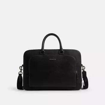 Coach Ethan Brief черный металлик