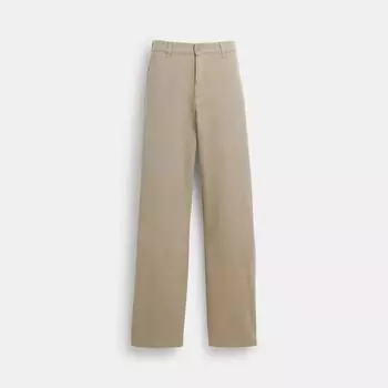 Coach Garment Dye Chino Pants Stone XSmall