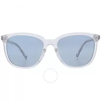 Coach Grey Blue Square Men s Sunglasses HC8338U 511172 55