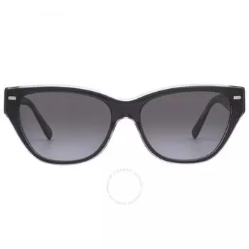 Coach Grey Gradient Cat Eye Ladies Sunglasses HC8370F 57458G 56