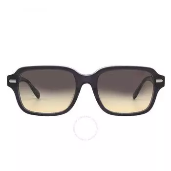 Coach Grey Rectangular Men s Sunglasses HC8388U 5745L7 56