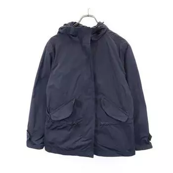 COACH Mountain parka XS Navy system Jacket Women Used
