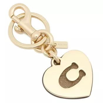 Coach Outlet Signature Key Beige and 91478 IMKHA Ring, White, Women s, [Used]