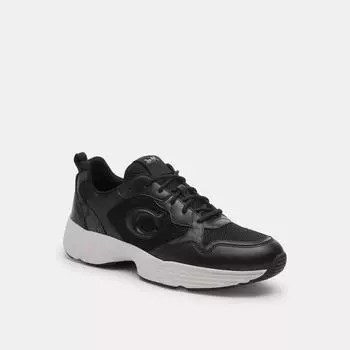 Coach Strider Sneaker In Signature Canvas Black US 9.5/Regular