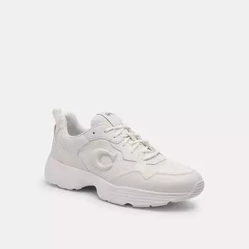 Coach Strider Sneaker In Signature Canvas Optic White US 8.5/Regular