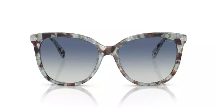 Coach Sunglasses HC8378U CL926 SEAGLASS TORTOISE 57 Women s