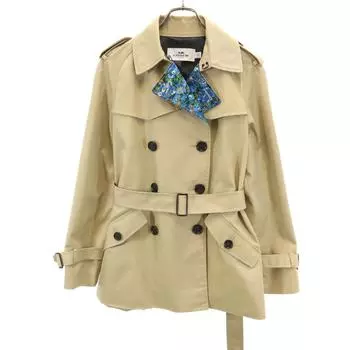 COACH trench coat S beige Women Used