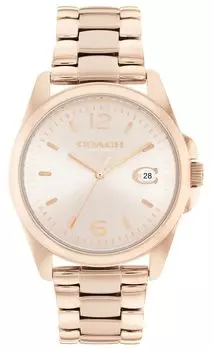 COACH Watch 14503912 Calendar Rose Gold Women s [Item]