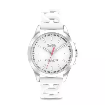 COACH Watch Rubber White 14503782 CA9580 [Coach] Women s