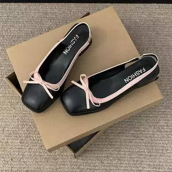 Coarse heel bag head sandals women s new summer with skirt temperament Mary Jane shoes 35