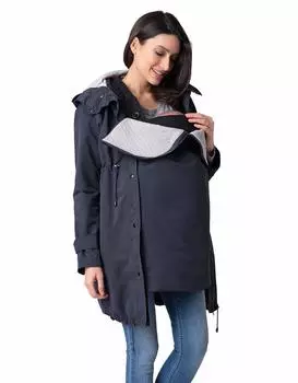 Coat Baby carrier compatible maternity coat RICHMOND RICHMOND Navy XS [Seraphin] Women s (UK6) тёмно-синий