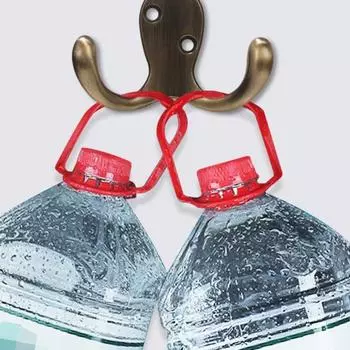 Крючок для одежды Многофункциональная прочная несущая способность Компактная прочная двухконтактная вешалка для полотенец для ванной комнаты