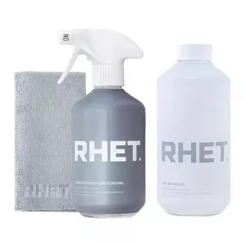 Coating Agent Car Shampoo Set Reto Made in Japan Large Capacity Shampoo Set with Next Generation Water Repellent Coating Paint Protection Carbon