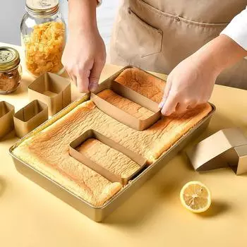 Coating Carbon Steel Nonstick 1Set English Letter Mold Alphanumeric Baking Mould Cake Decor Making Set Kitchen Baking Cake Mold золотой